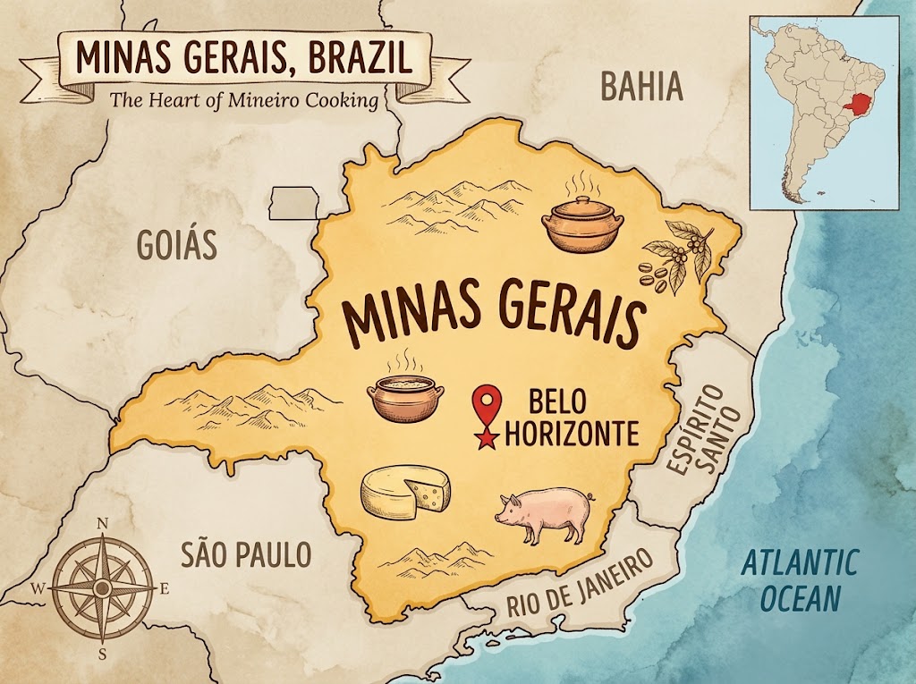 Feijao Tropeiro map